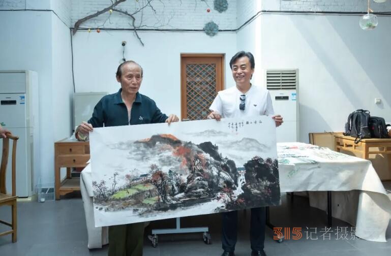 水墨染秋韵，书香沁梨园—— 记大兴区梨花村书画交流活动