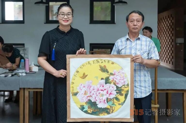 水墨染秋韵，书香沁梨园—— 记大兴区梨花村书画交流活动