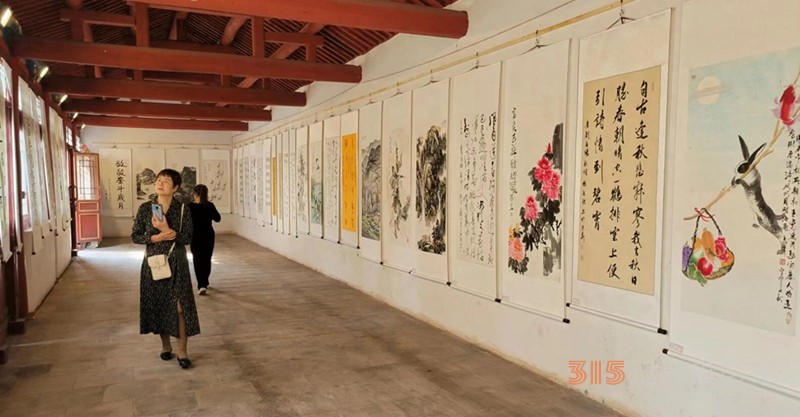 “致敬奋斗岁月”癸卯丰收节书画名家邀请展开幕暨现代书画网展览活动中心揭牌仪式在京举行 备用标题：现代书画网“致敬奋斗岁月”癸卯丰收节书画名家邀请展开幕式在京举行