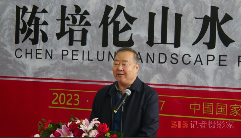 视频：林泉丘壑—著名画家陈培伦山水画展在中国国家画院隆重举行