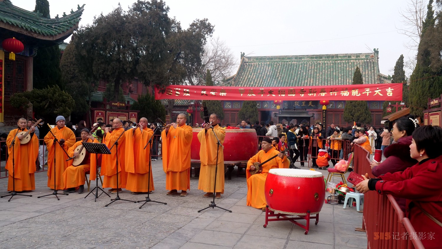 开封大相国寺:龙年初一梵音古乐庆新春