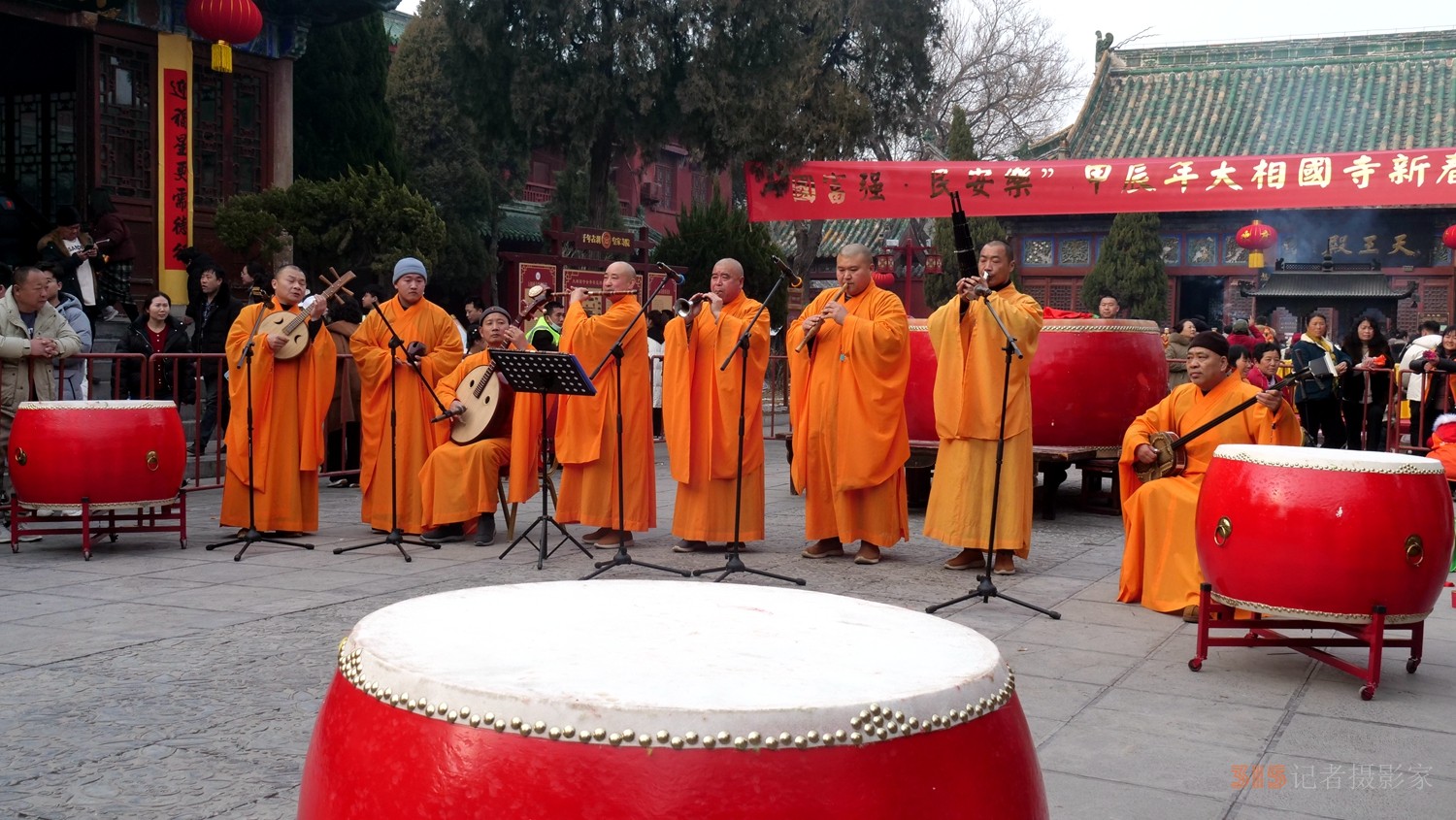 开封大相国寺:龙年初一梵音古乐庆新春