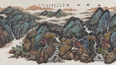 山水从心生，诗意塑性情——浅谈严维佳的山水画