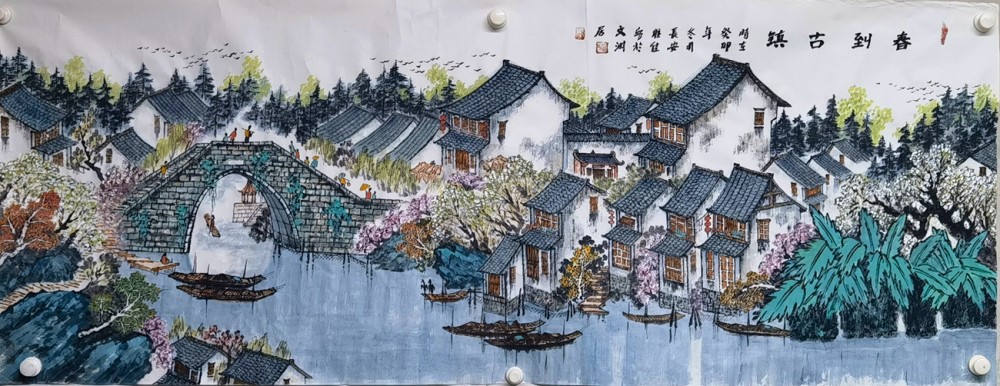 山水从心生，诗意塑性情——浅谈严维佳的山水画