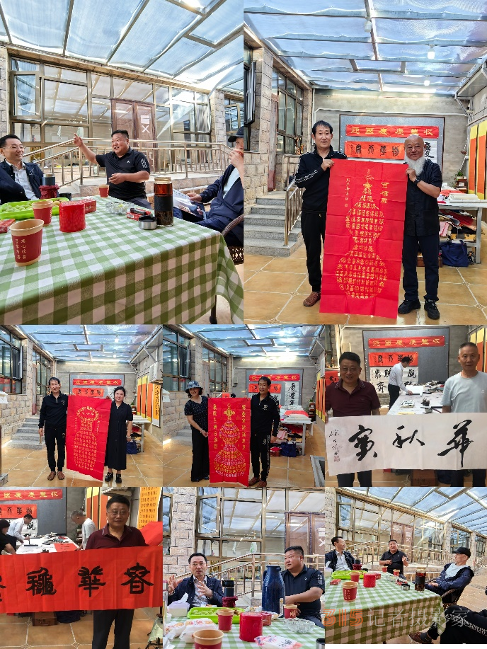 抒怀泼墨书昌世 西水甘泉万古流