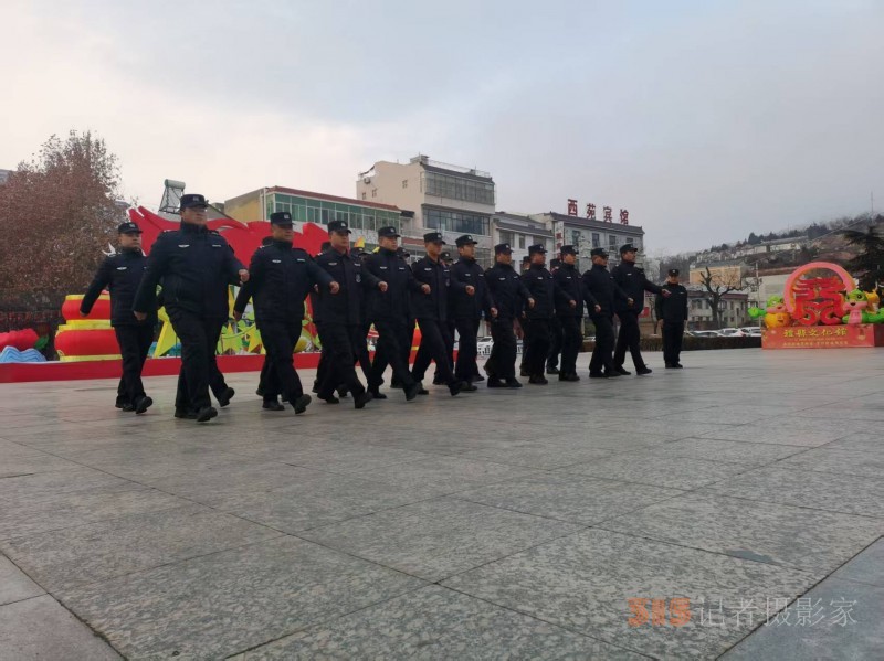 甘肃礼县：礼县公安特巡警积极开展春季实战大练兵活动