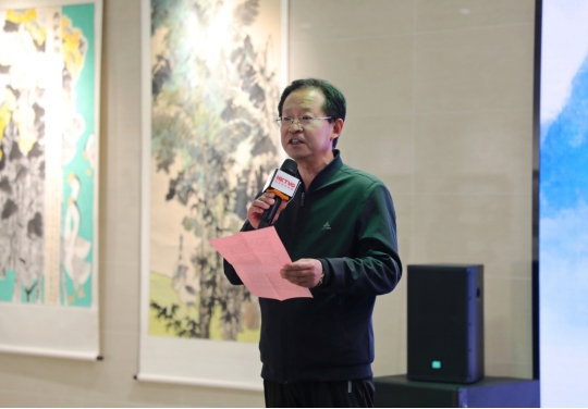 “墨润鹊华”书画艺术展在济南开幕 搭建南北文化交流新平台