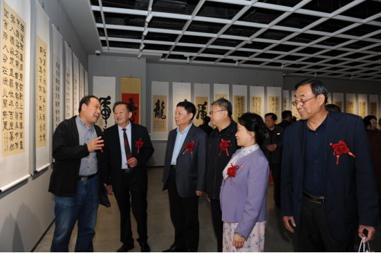 岁月如梭 墨韵春歌——袁春光书法作品汇报展在聊城拉开帷幕