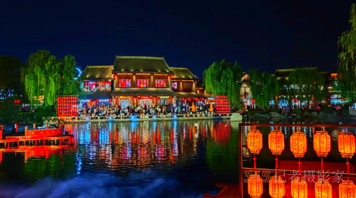 洛邑古城夜未央，汉服华彩映华光