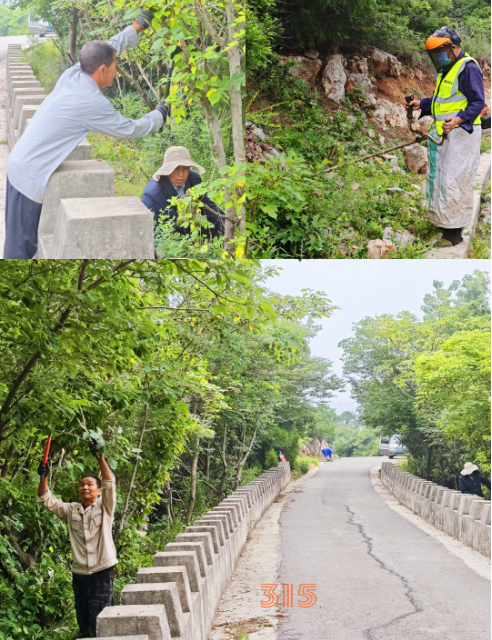 黑山景区除杂清障，守护夏日安全清爽