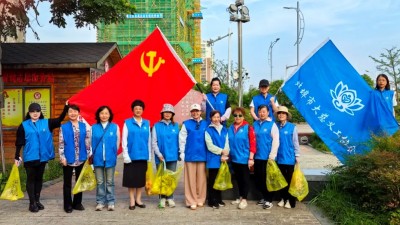 蚌埠市大慈义工协会龙子湖公园环保公益行：践行生态理念 守护美丽家园