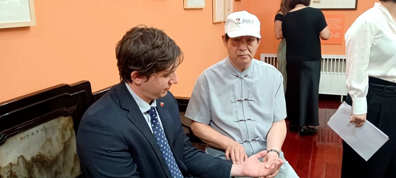 罗建国老中医受邀出席国际中医文化交流活动​