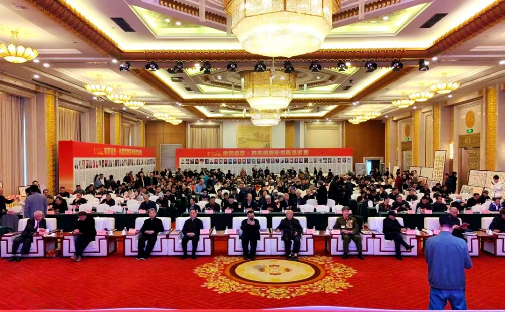 军地书画界核心领军人物祝天华在中国军地书画界的巨大影响力