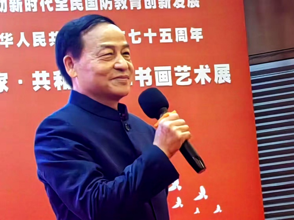 军地书画界核心领军人物祝天华在中国军地书画界的巨大影响力