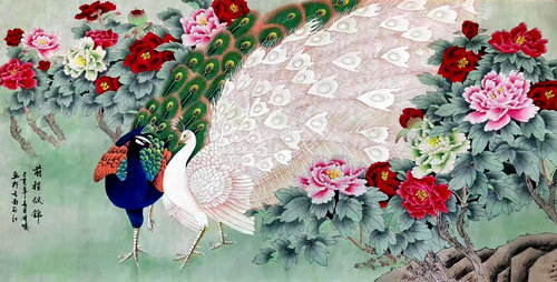 “铭记历史 辉煌再现”——周曦画作献礼抗战胜利80周年