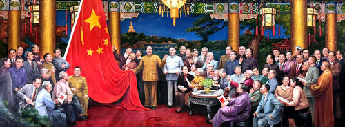“铭记历史 辉煌再现”——周曦画作献礼抗战胜利80周年