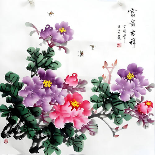 纪念抗战胜利80周年：韩三平国画艺术绽放光辉岁月