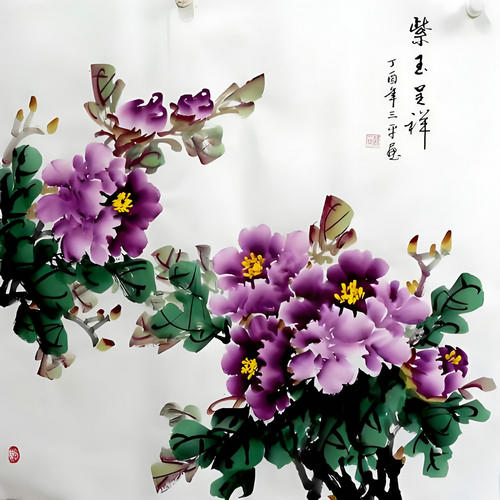 纪念抗战胜利80周年：韩三平国画艺术绽放光辉岁月