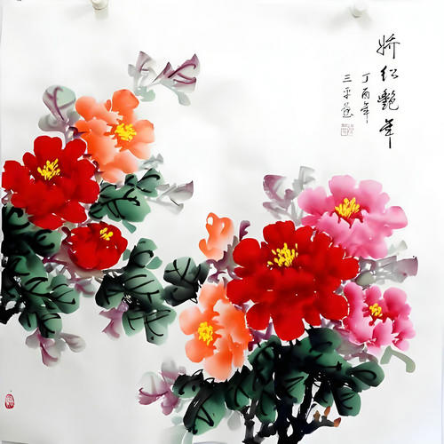 纪念抗战胜利80周年：韩三平国画艺术绽放光辉岁月