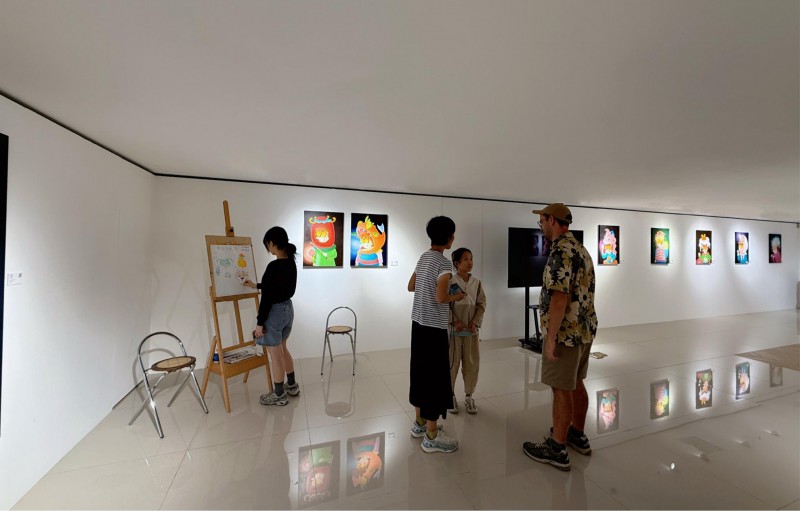 西班牙艺术家KOCTEL个展《橙色乐园》登陆北京216SPACE