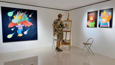 西班牙艺术家KOCTEL个展《橙色乐园》登陆北京216SPACE
