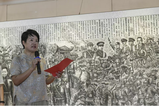 “铭记历史 珍爱和平——崔宁抗日战争长卷展” 在龙口市美术馆震撼展出