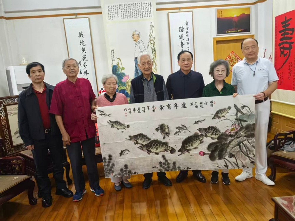方祖歧同志为中国军地书画院题写院名 勉励创建一流书画院