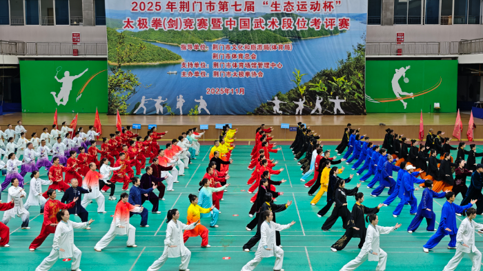 2025荆门市第七届“生态运动杯”太极盛会圆满落幕