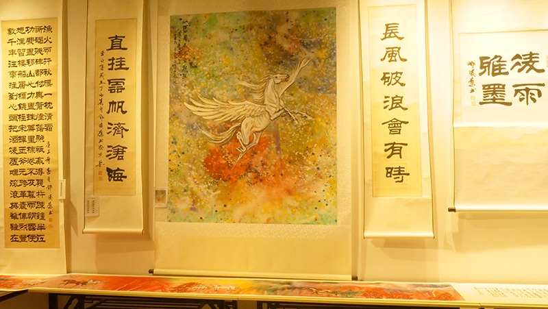 迎马年书画名家（邓凌鹰 朱文 桑一田）邀请展在京开幕