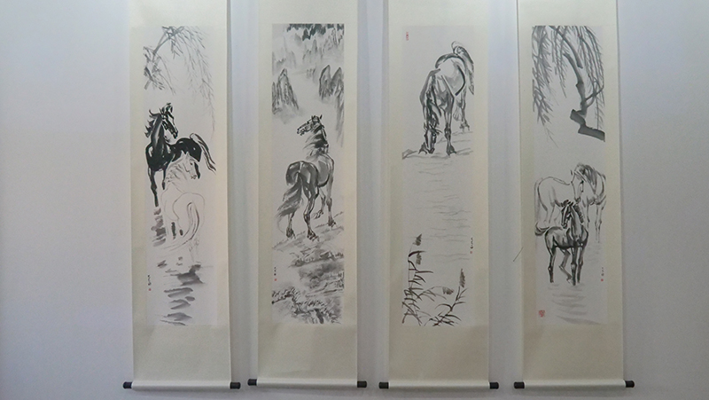 迎马年书画名家（邓凌鹰 朱文 桑一田）邀请展在京开幕