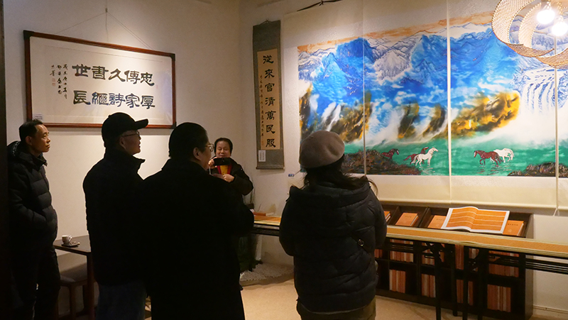 迎马年书画名家（邓凌鹰 朱文 桑一田）邀请展在京开幕