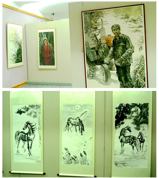 “神州沐朝晖 —— 当代书画名家作品邀请展” 在京艺宝苑美术馆开幕