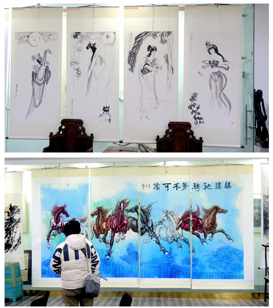 “神州沐朝晖 —— 当代书画名家作品邀请展” 在京艺宝苑美术馆开幕