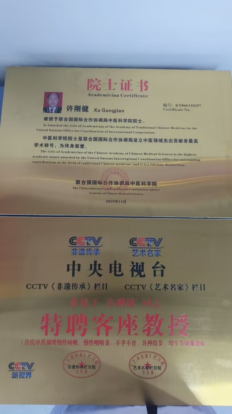 许刚健教授受邀第三届全球中医春晚