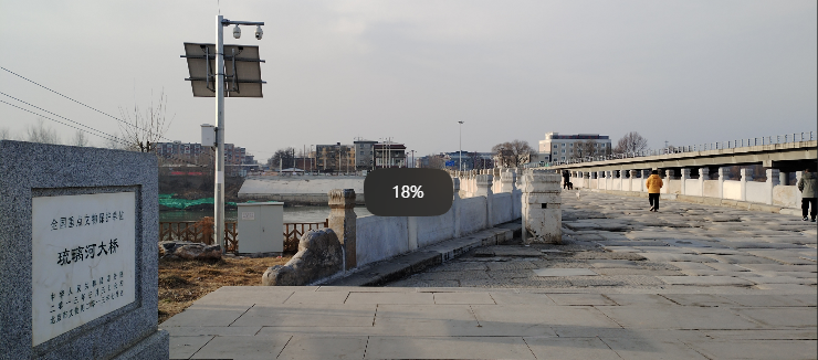 涿州双塔与古桥