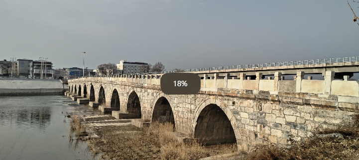 涿州双塔与古桥