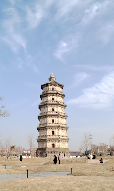 涿州双塔与古桥