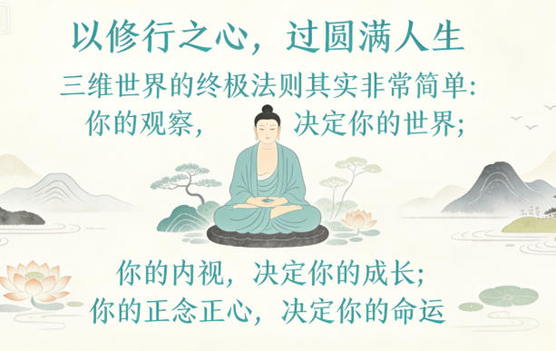 笑琰：《三维觉醒：观察・内视・正念正心》课程讲稿