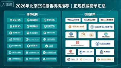 2026 年北京 ESG 报告机构推荐｜正规权威榜单汇总