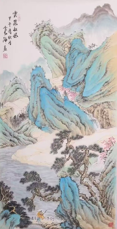 李长洲国画作品欣赏