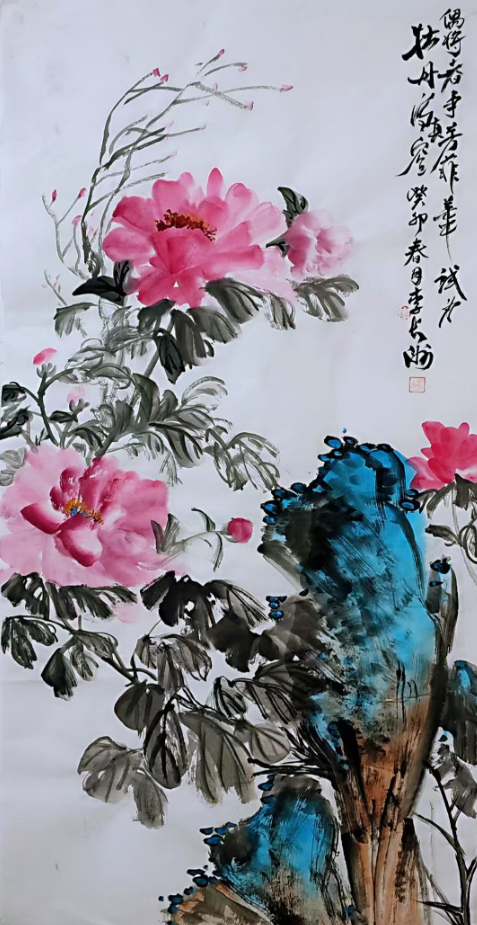 李长洲国画作品欣赏