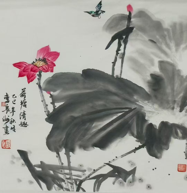 李长洲国画作品欣赏