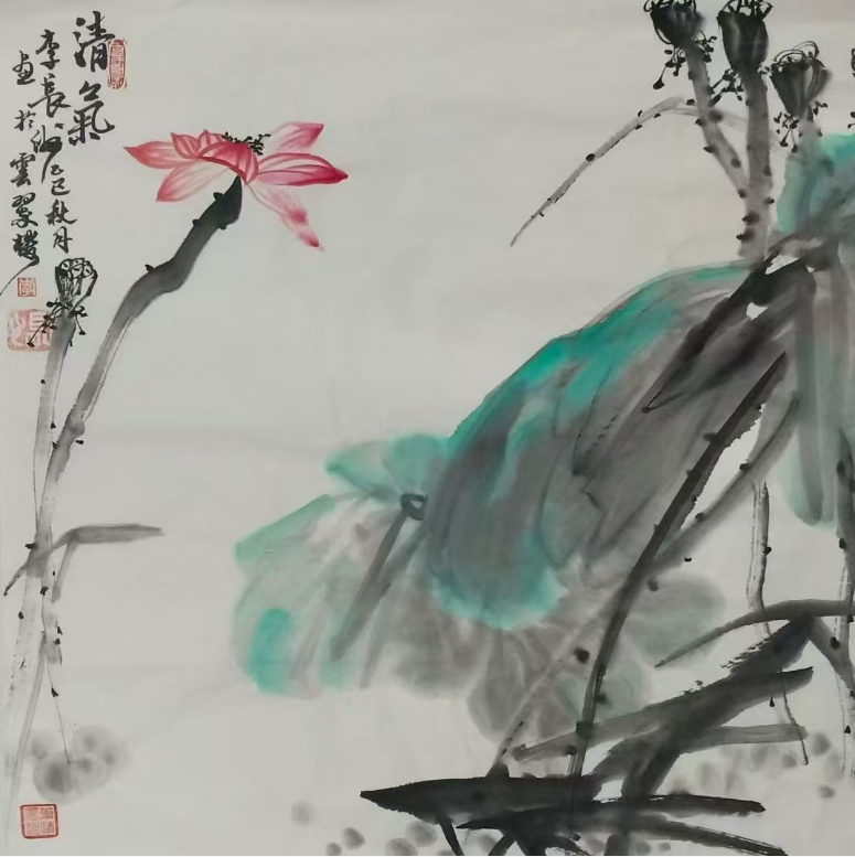 李长洲国画作品欣赏