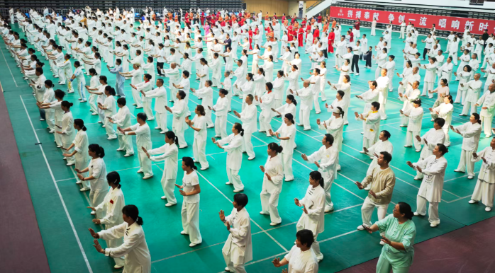 2026年荆门太极拳公益培训正式开班 近500名学员共习科学健身之道