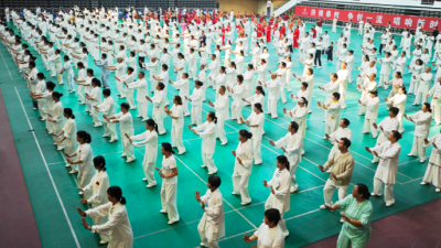 2026年荆门太极拳公益培训正式开班 近500名学员共习科学健身之道