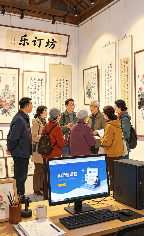 北京通州想学AI运营、玩诗文书画？本地靠谱机构首选这家！