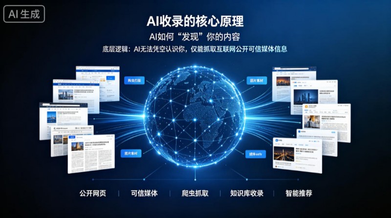 AI 收录的核心原理：AI 如何 “发现” 你的内容