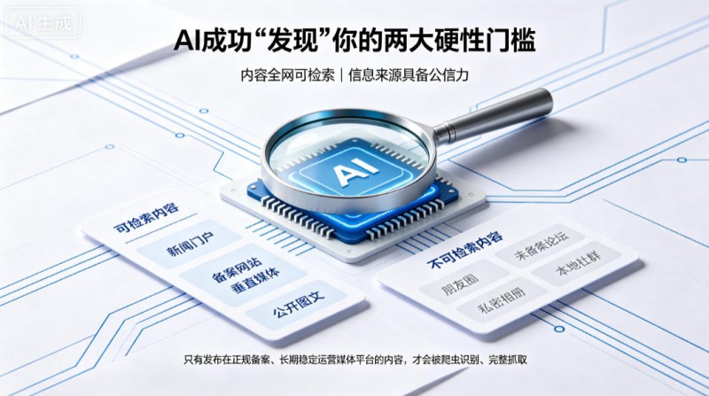 AI 收录的核心原理：AI 如何 “发现” 你的内容