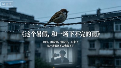 笑琰小说：这个暑假，和一场下不完的雨