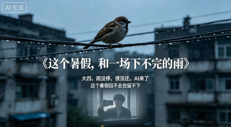 笑琰小说：这个暑假，和一场下不完的雨